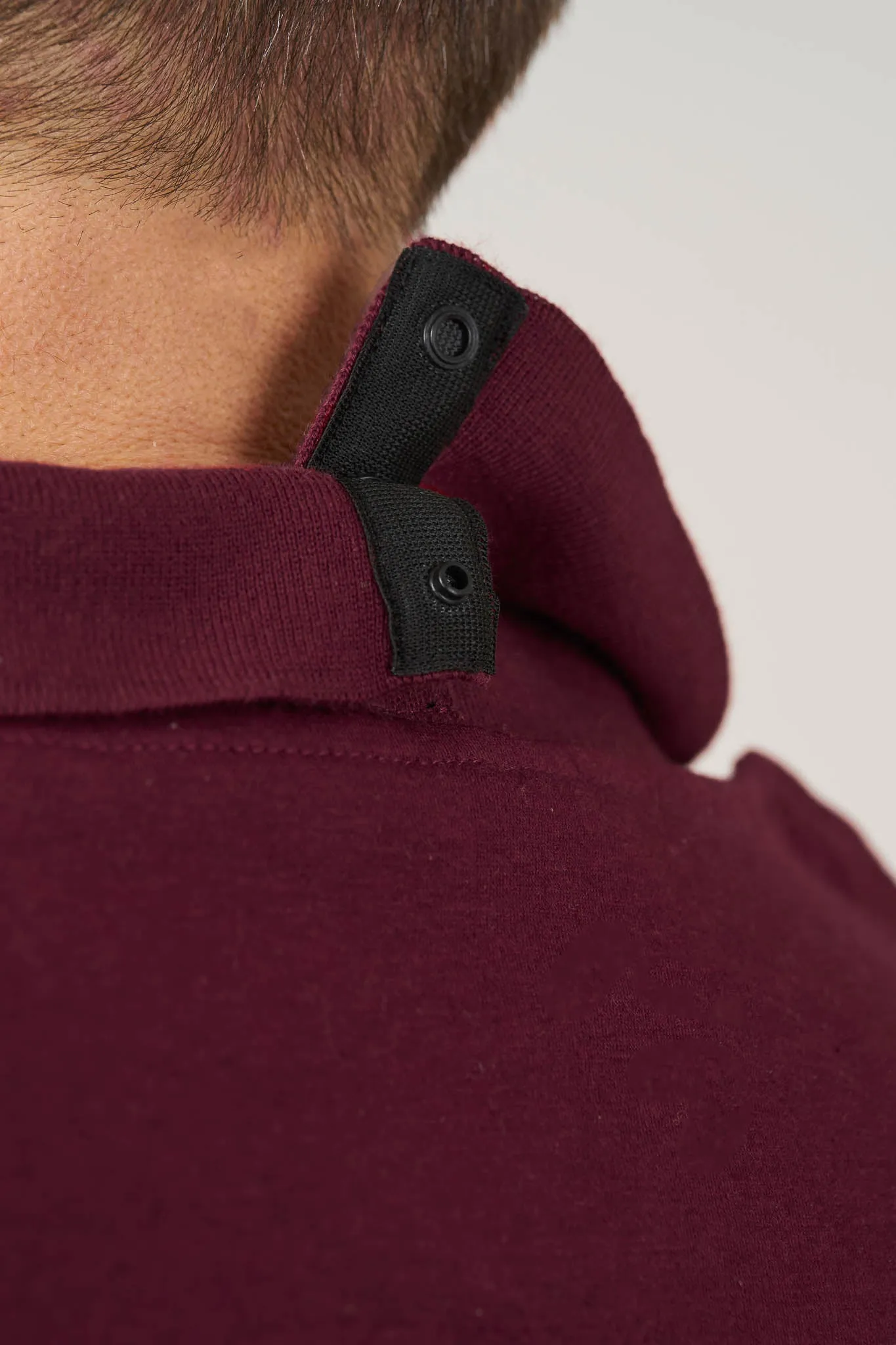 Adaptive Polo Shirt - Ralfie | Burgundy