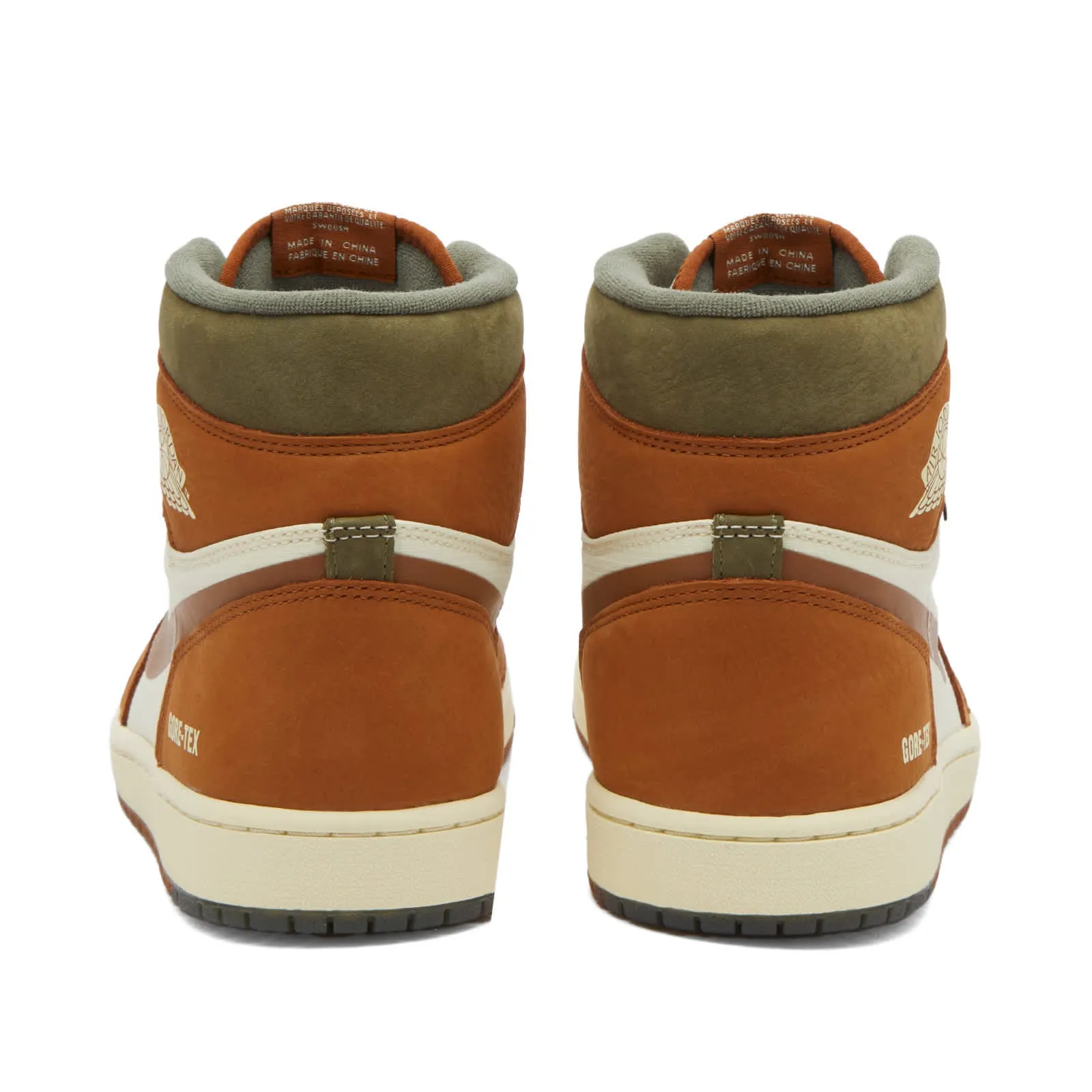 Air Jordan 1 Element in Coffee, Olive & Red