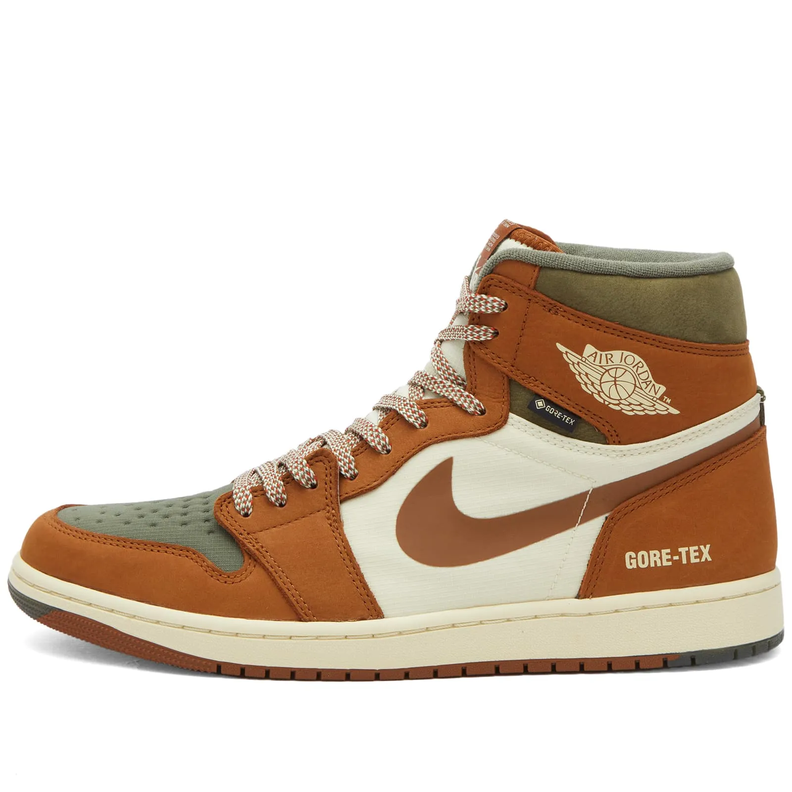 Air Jordan 1 Element in Coffee, Olive & Red