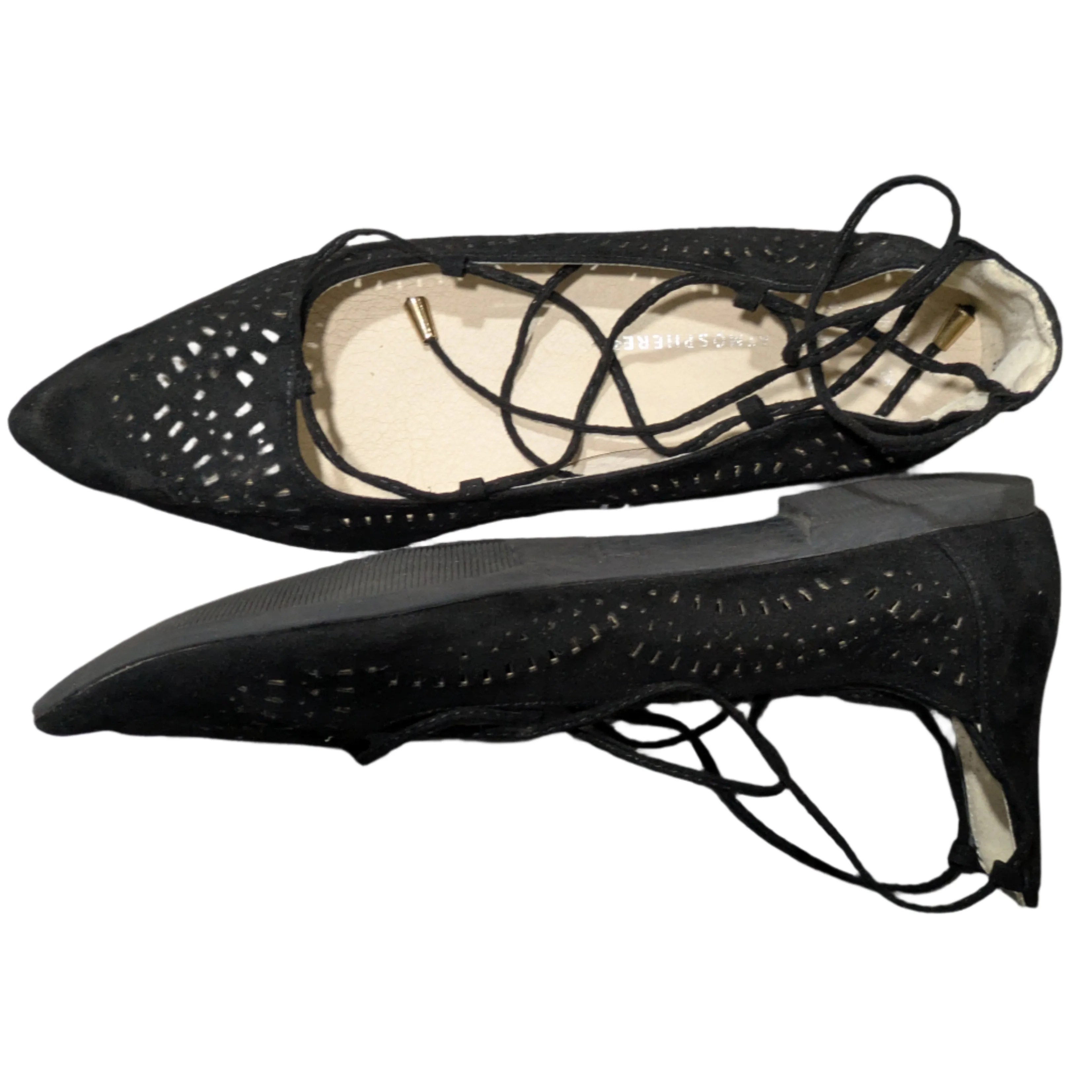 Atmosphere Black Sandals (Inspired by Ted Baker Cerez) Size UK 5 / EU 38 / US 7