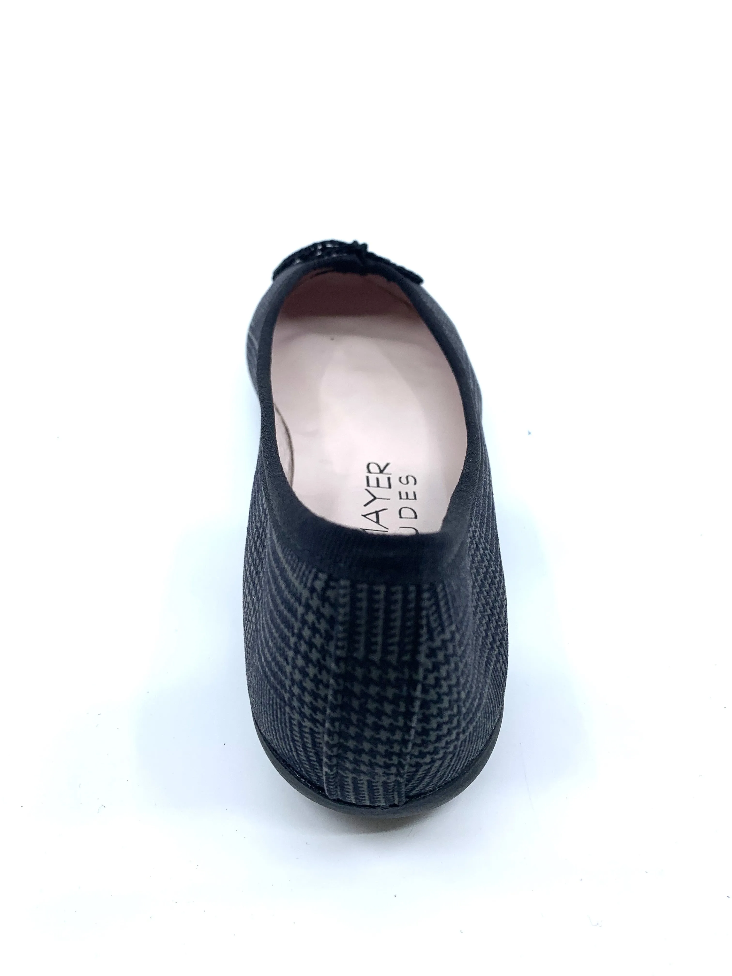 Bingo Wales Grey Frabric Paul Mayer Flats