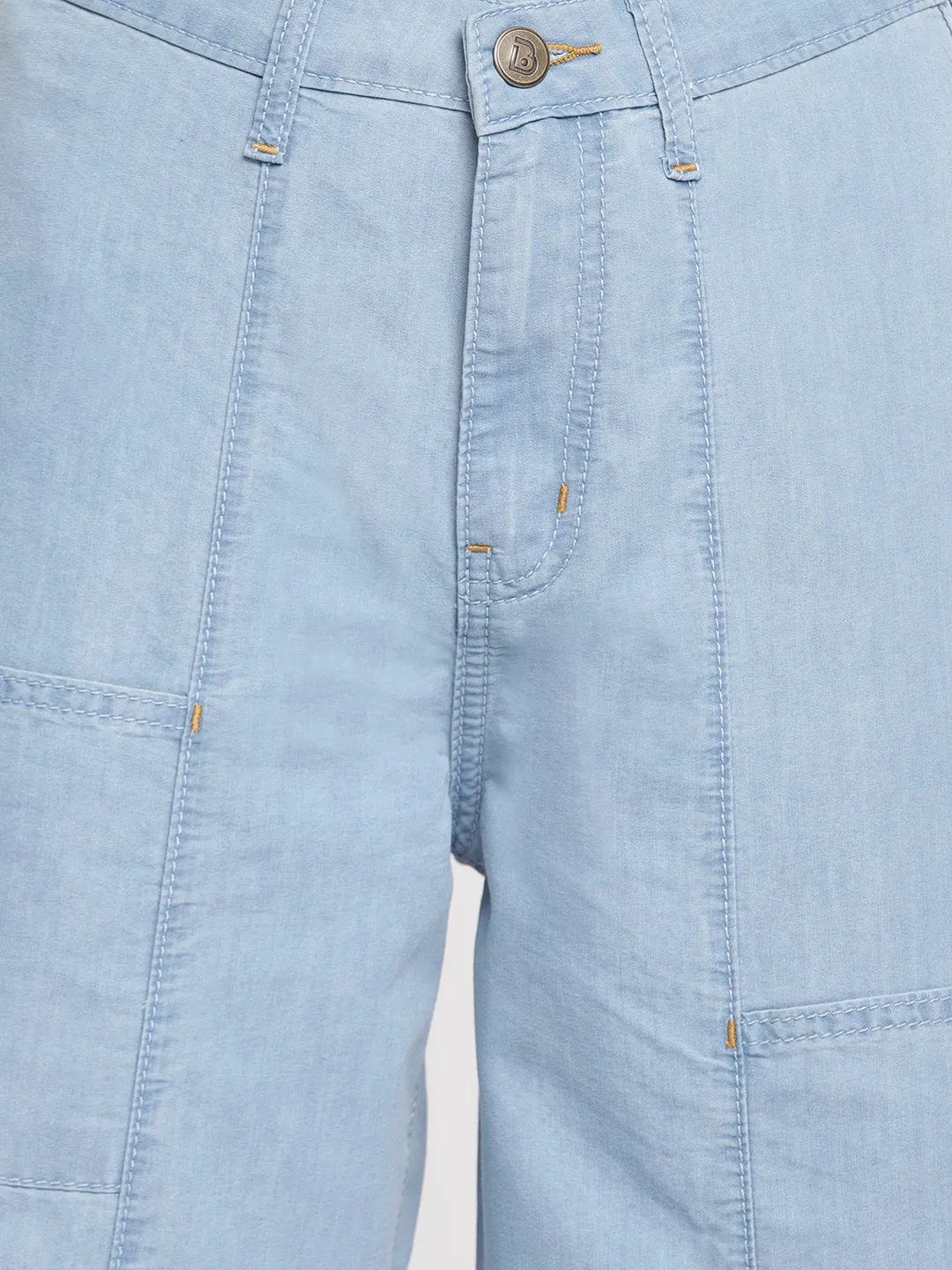 Blue Slouchy Fit Jeans