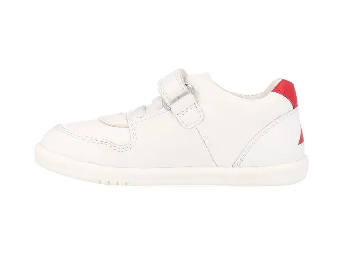 Bobux I Walk Comet White   Red Trainers