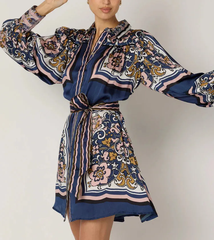 Cleobella Charisma Dress, Floral Anise