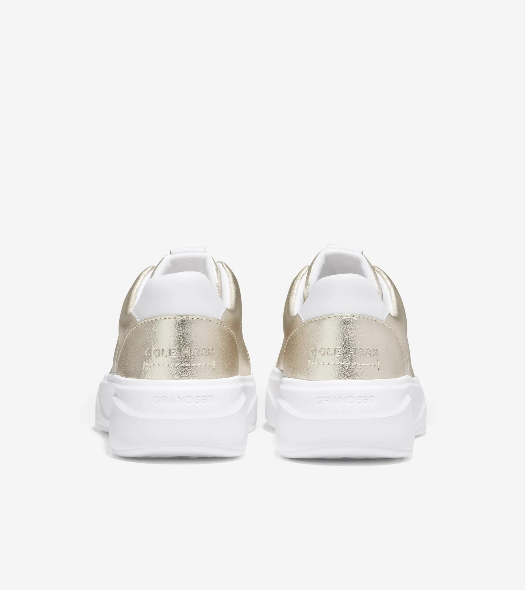 Cole Haan Grandpro Demi Slip On Sneaker Gold Talca/Optic White Low Top Shoes