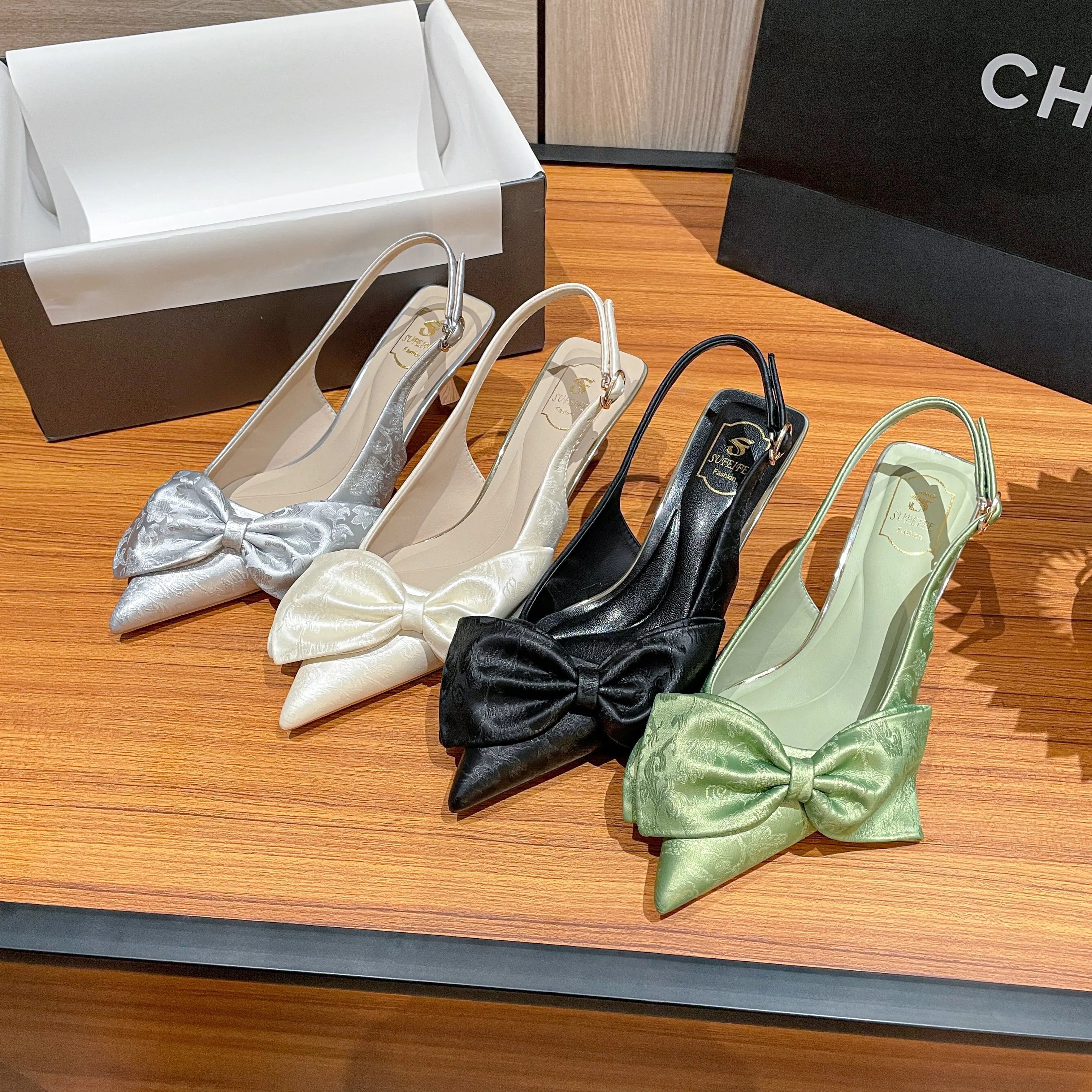 Elegant Satin Pumps