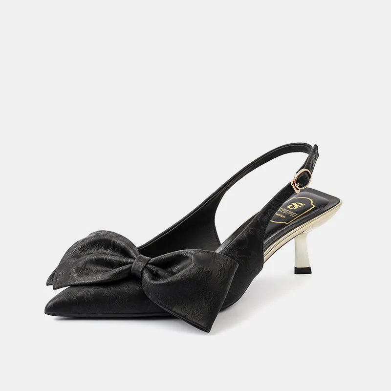 Elegant Satin Pumps