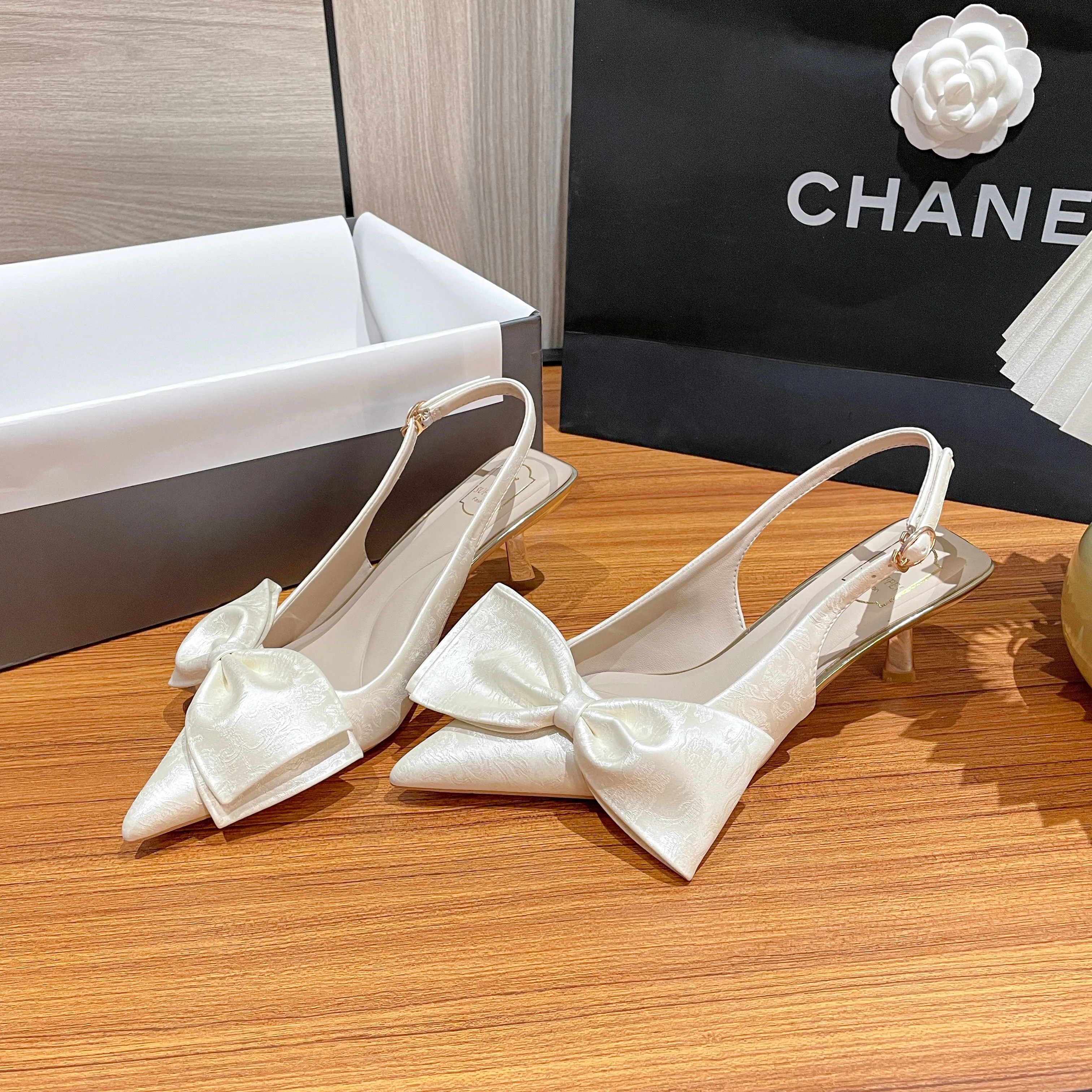 Elegant Satin Pumps