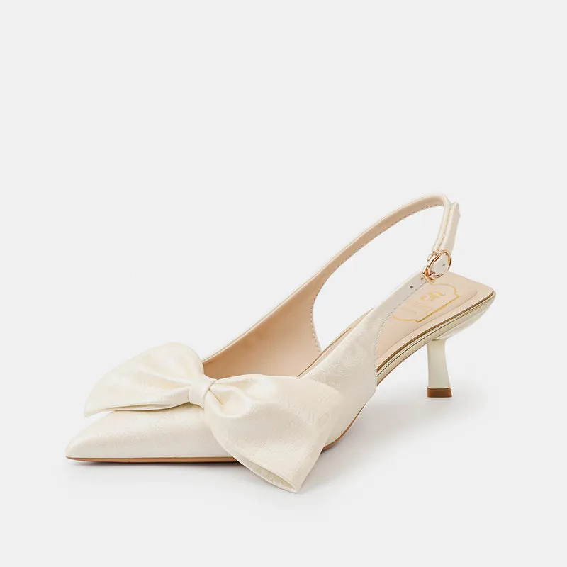 Elegant Satin Pumps