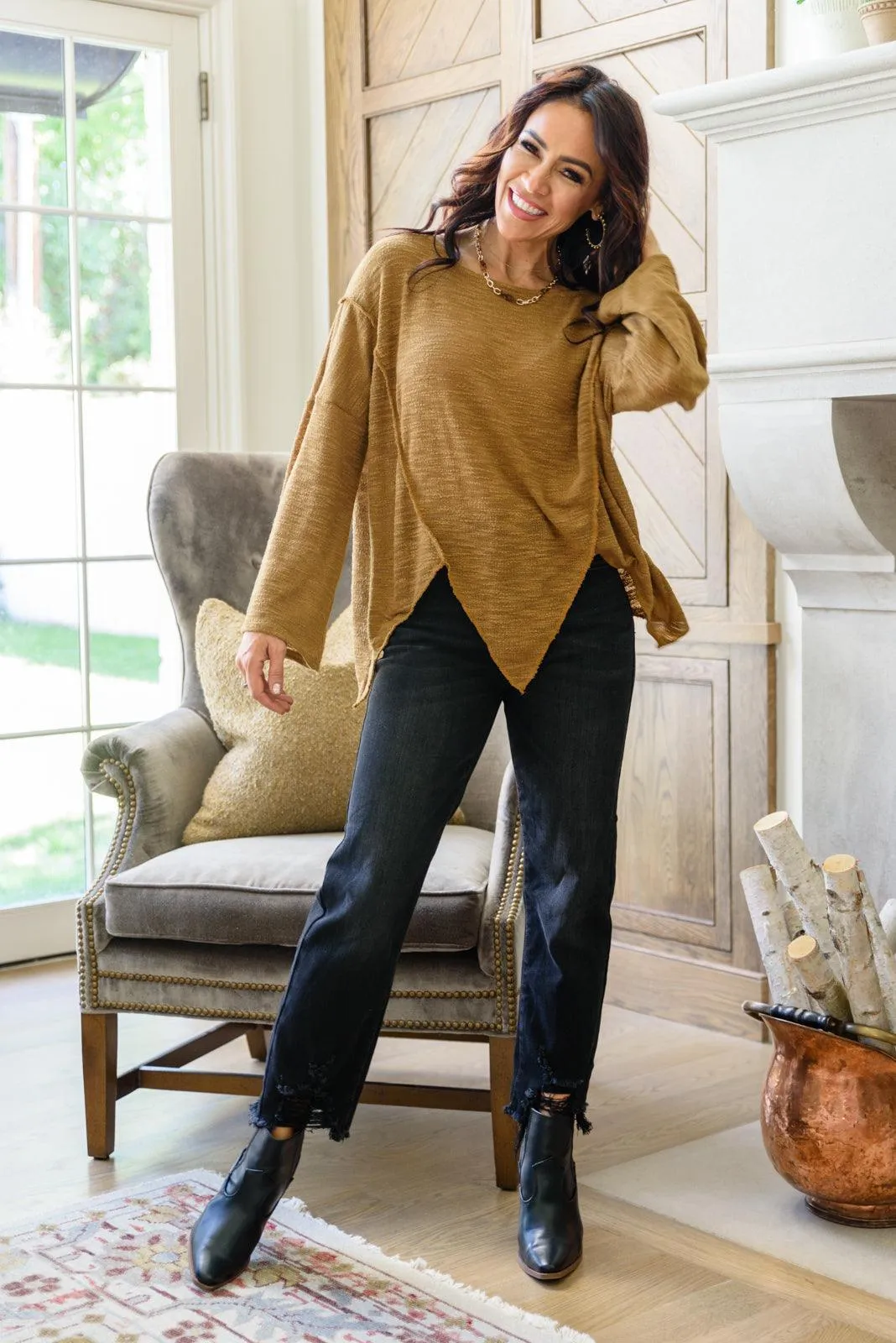Hazel Blues® | Maximize My Style Lightweight Sweater
