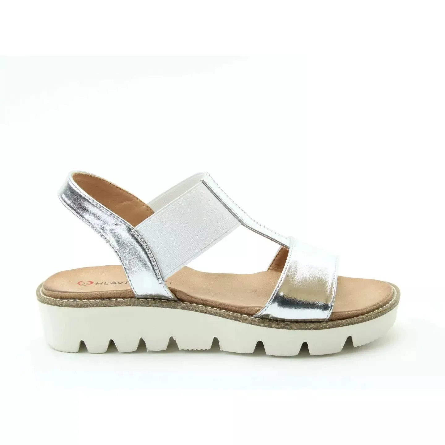 Heavenly Feet Ritz SILVER Sandal