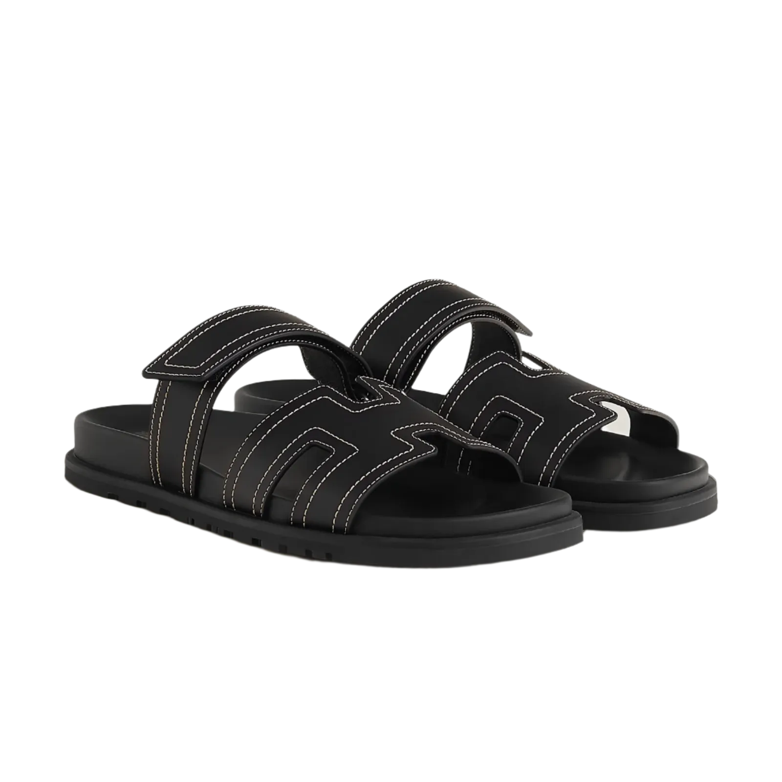 Hermes Chypre Sandals "Noir" Special Edition