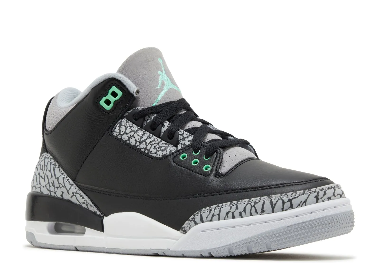 JORDAN 3 RETRO GREEN GLOW