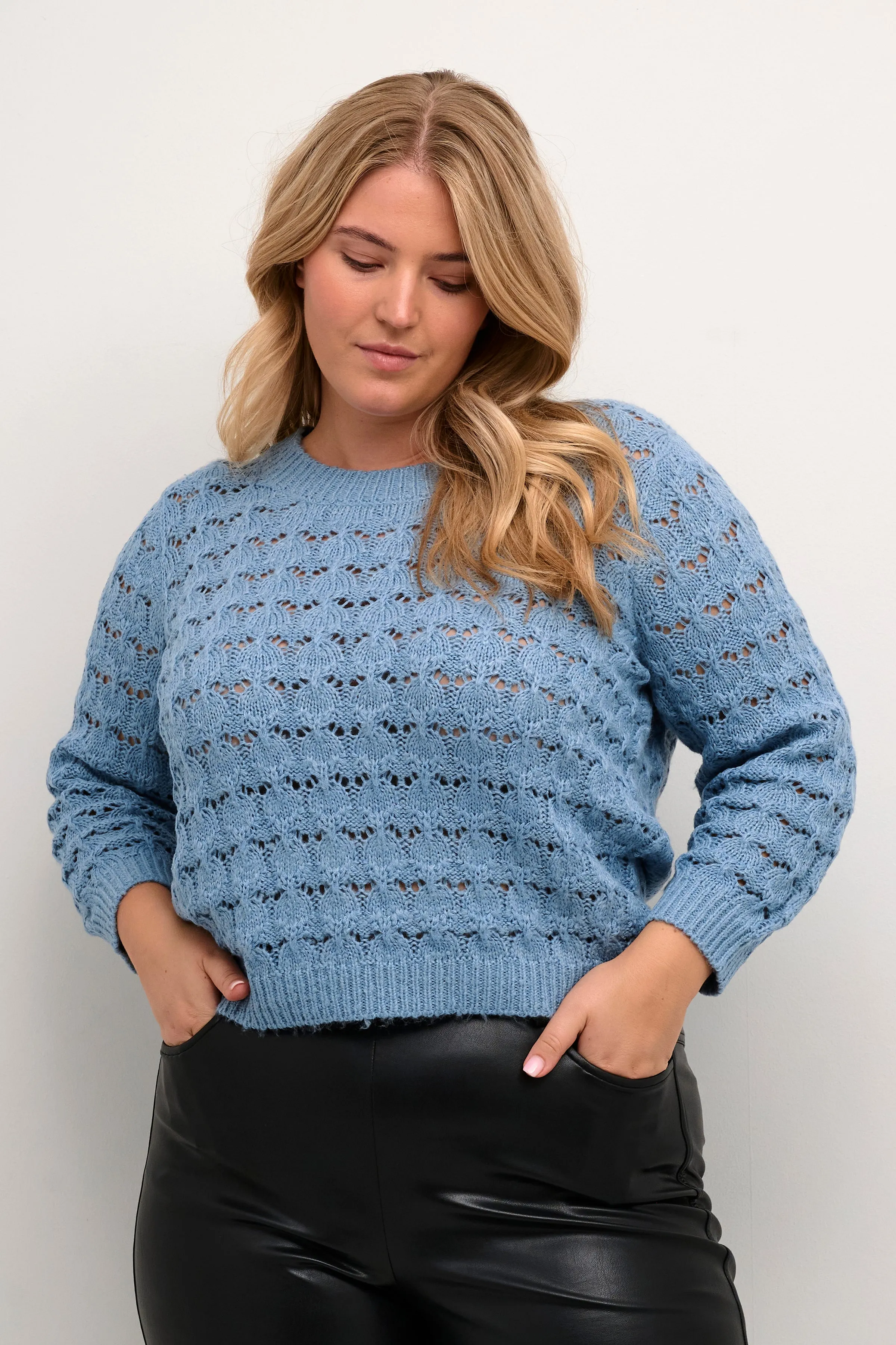 Kaffe Curve Helena Knit in Blue