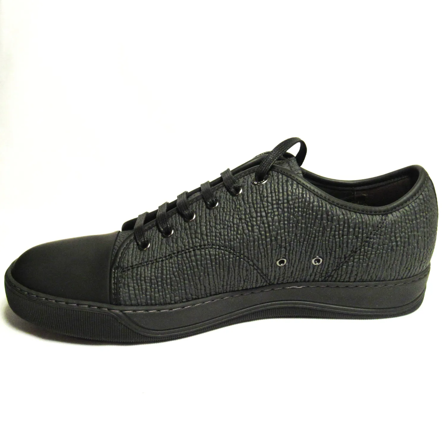 Lanvin Textured Low Top Sneakers
