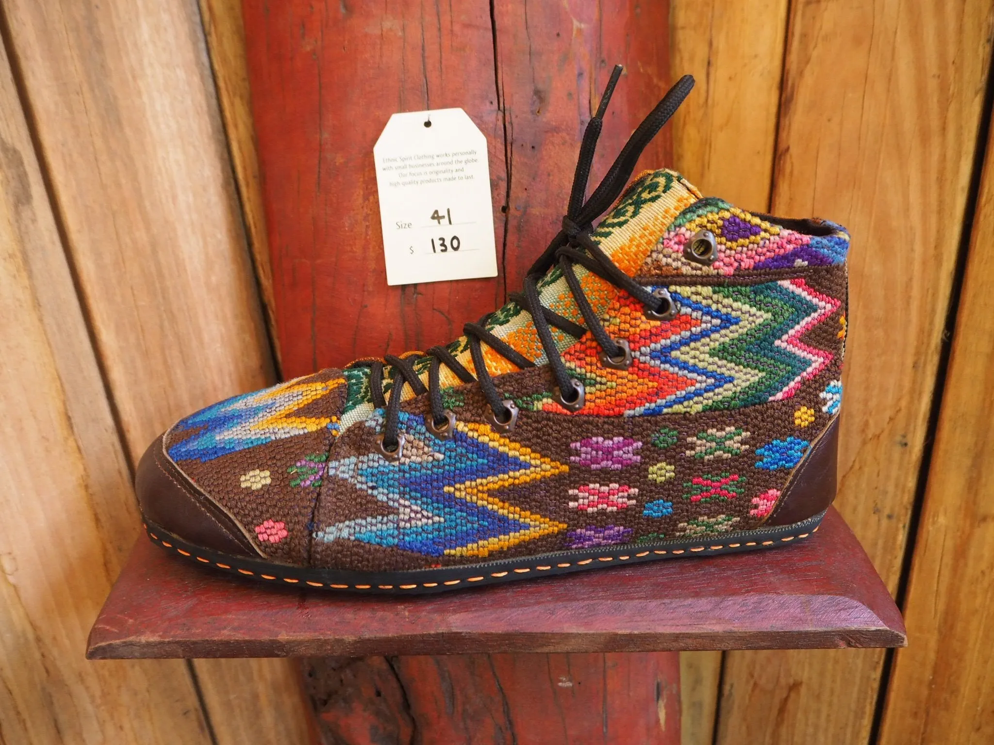 Last of a Kind - Rainbow diamonds slip-ons