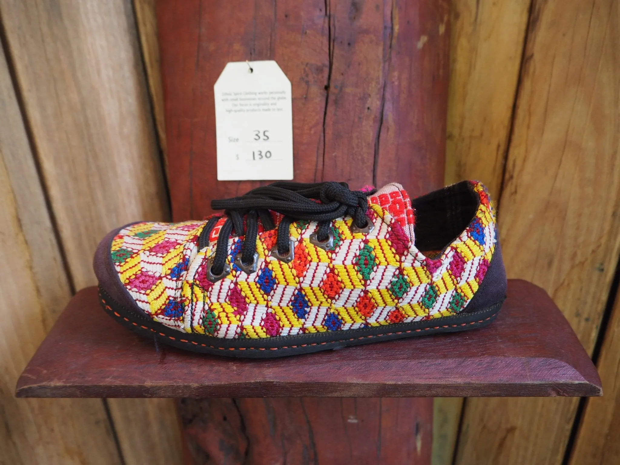 Last of a Kind - Rainbow diamonds slip-ons