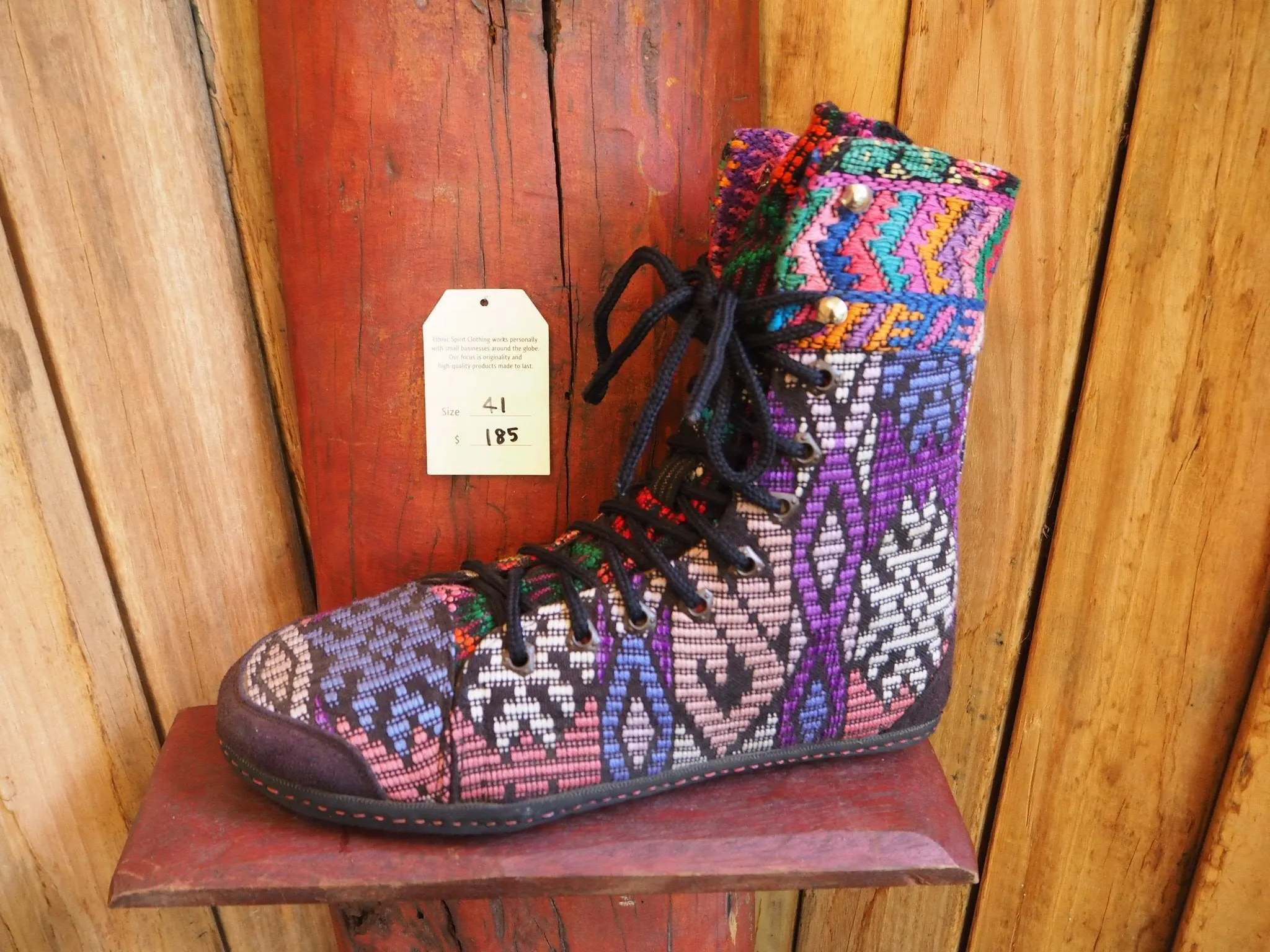 Last of a Kind - Rainbow diamonds slip-ons