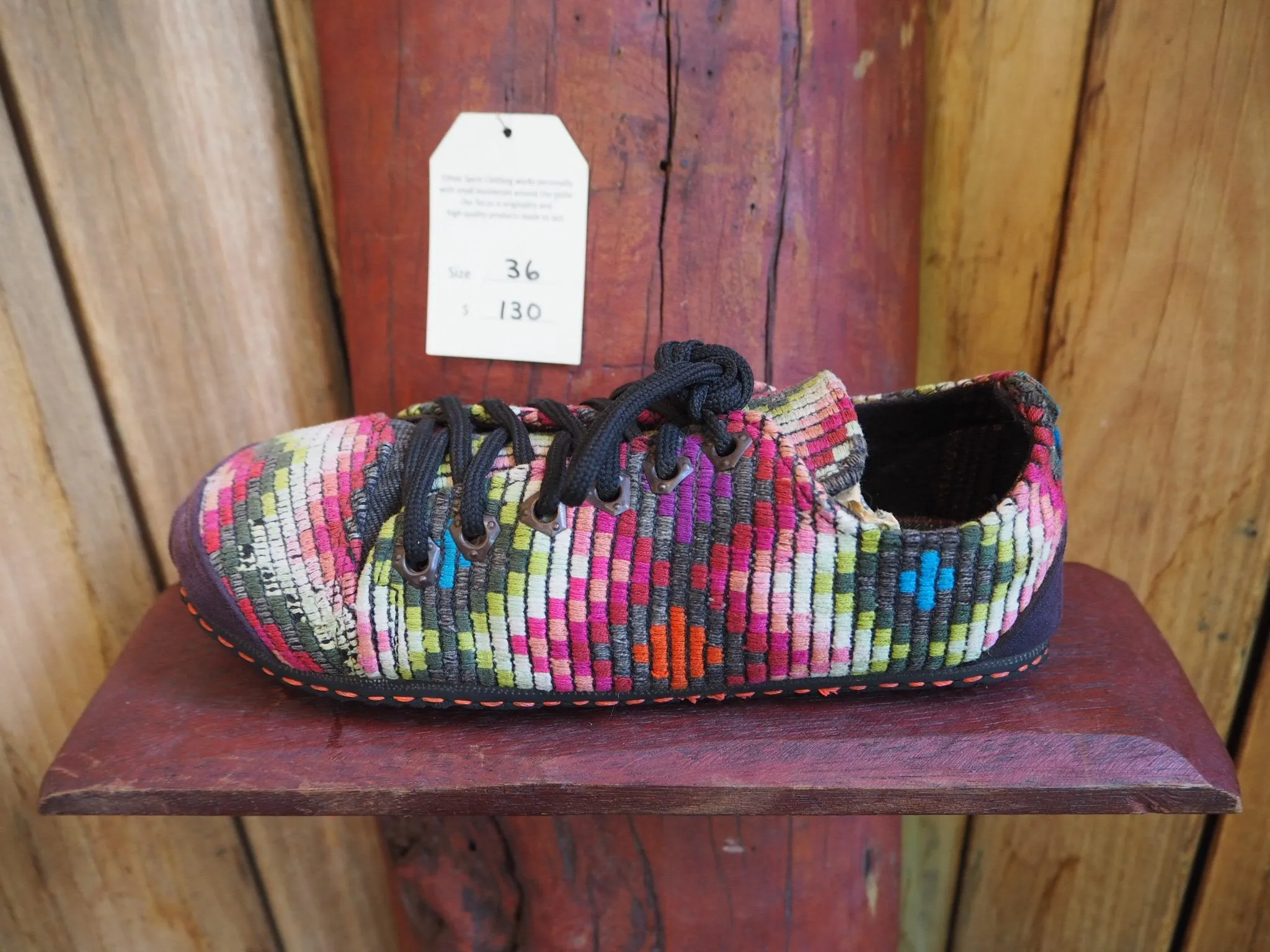 Last of a Kind - Rainbow diamonds slip-ons