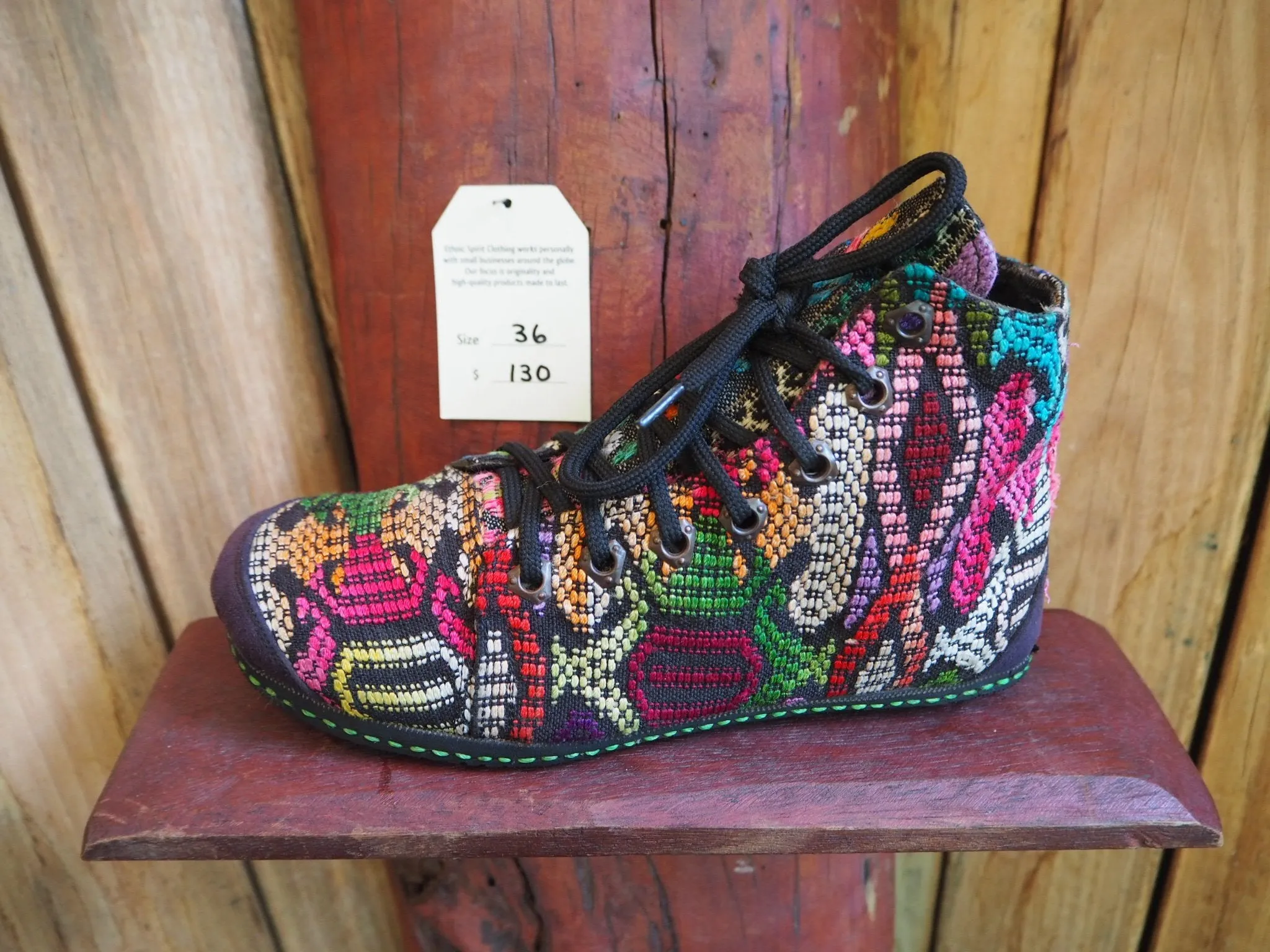 Last of a Kind - Rainbow diamonds slip-ons