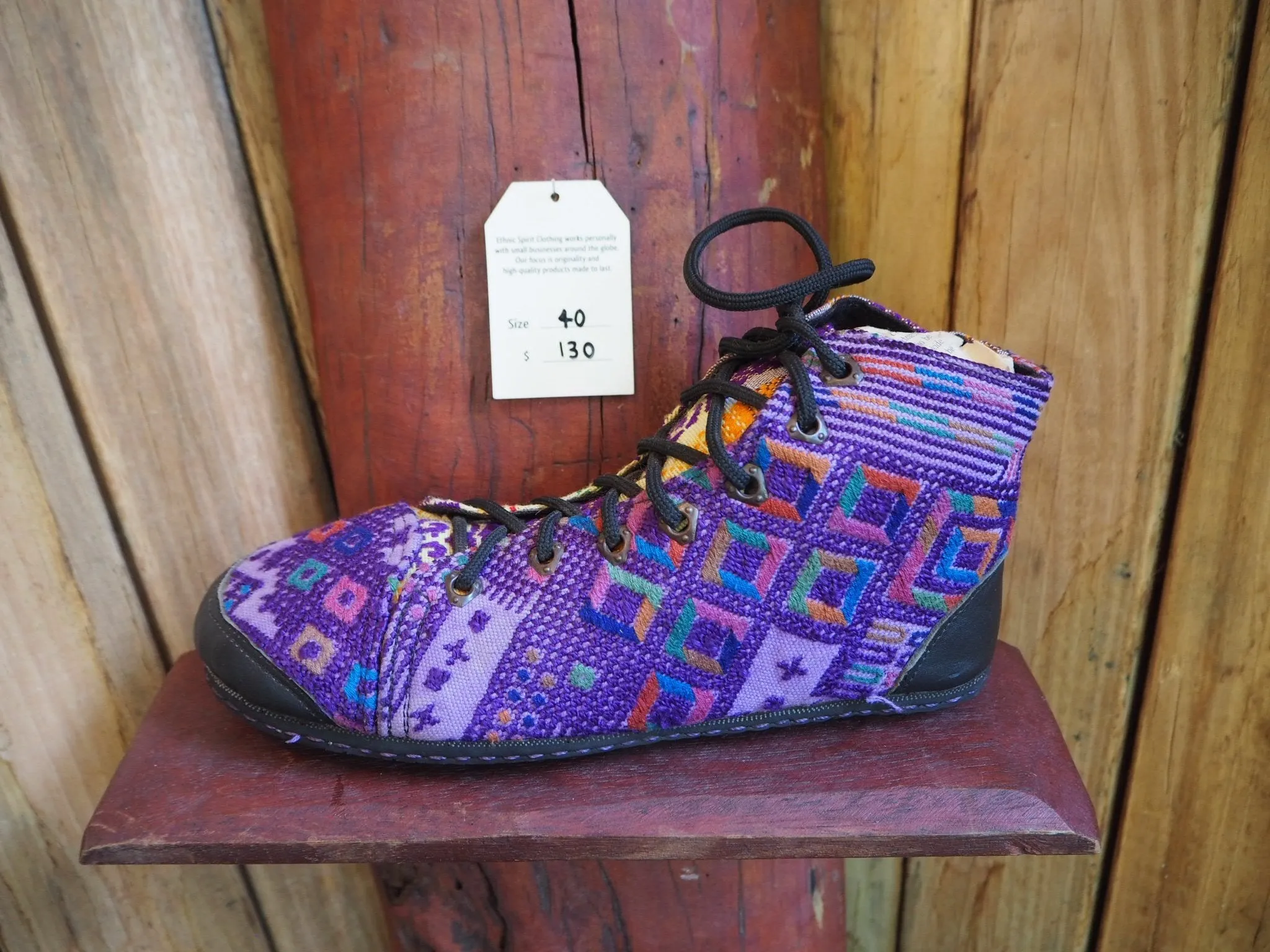 Last of a Kind - Rainbow diamonds slip-ons