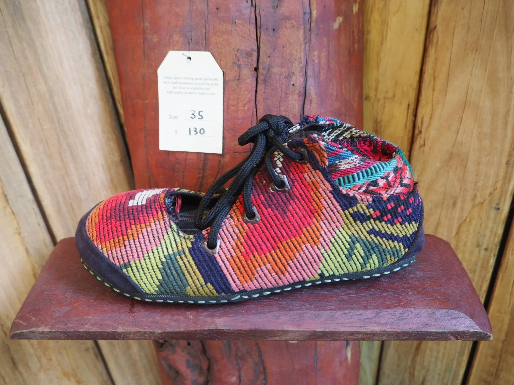 Last of a Kind - Rainbow diamonds slip-ons