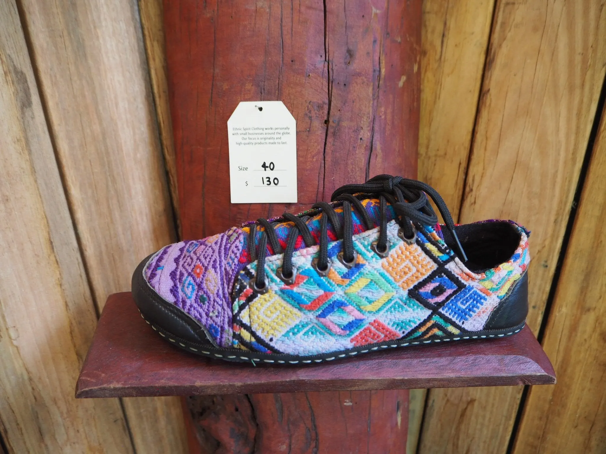 Last of a Kind - Rainbow diamonds slip-ons