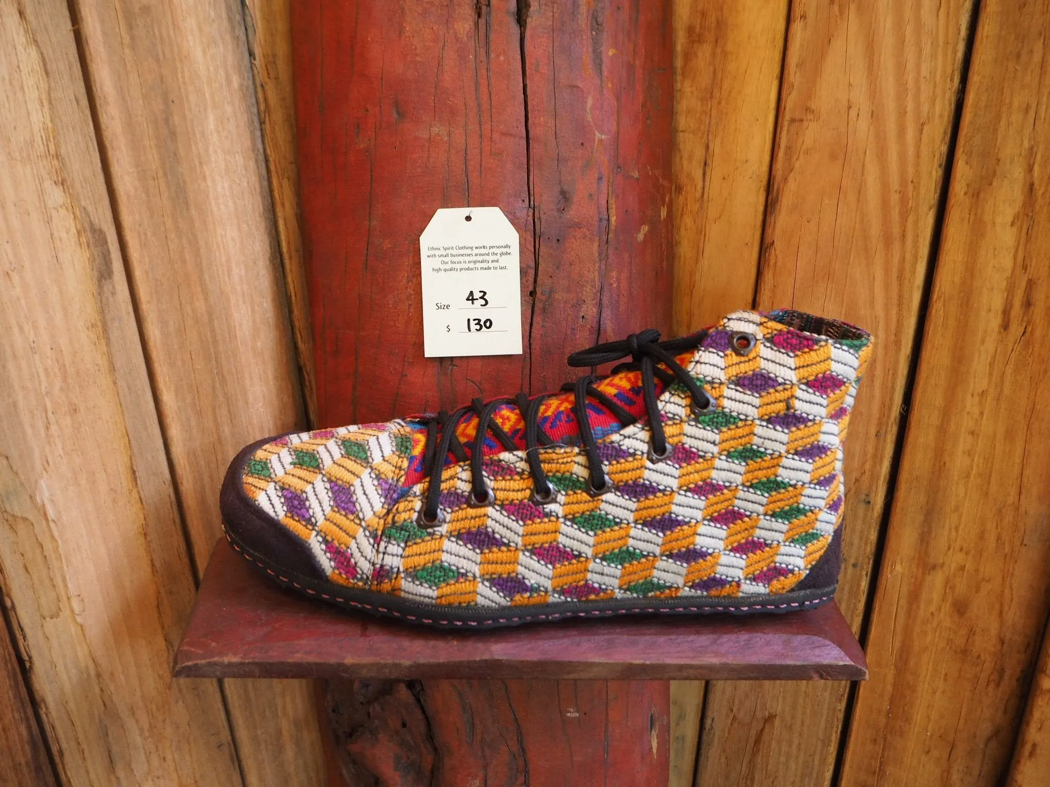 Last of a Kind - Rainbow diamonds slip-ons