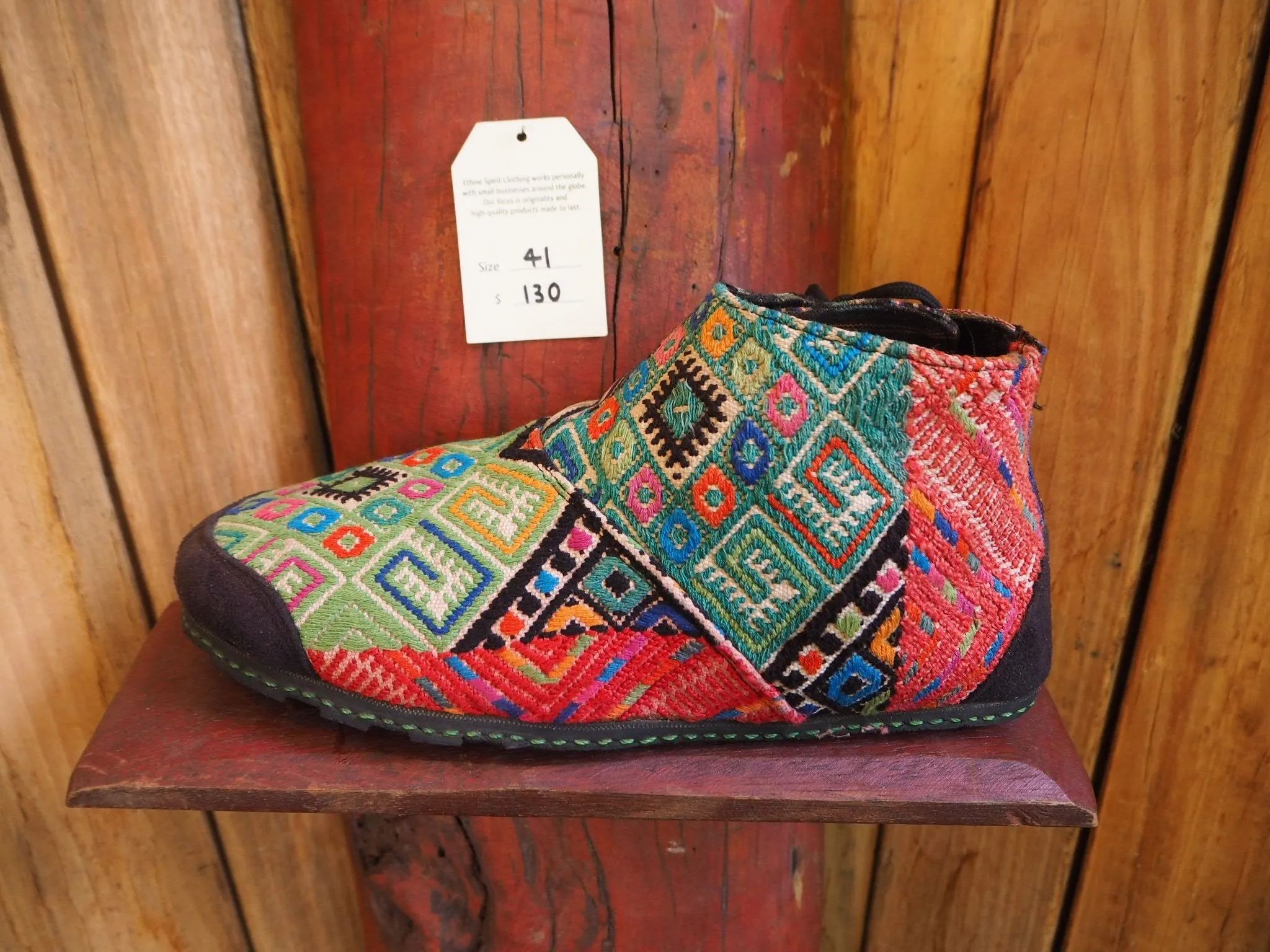 Last of a Kind - Rainbow diamonds slip-ons