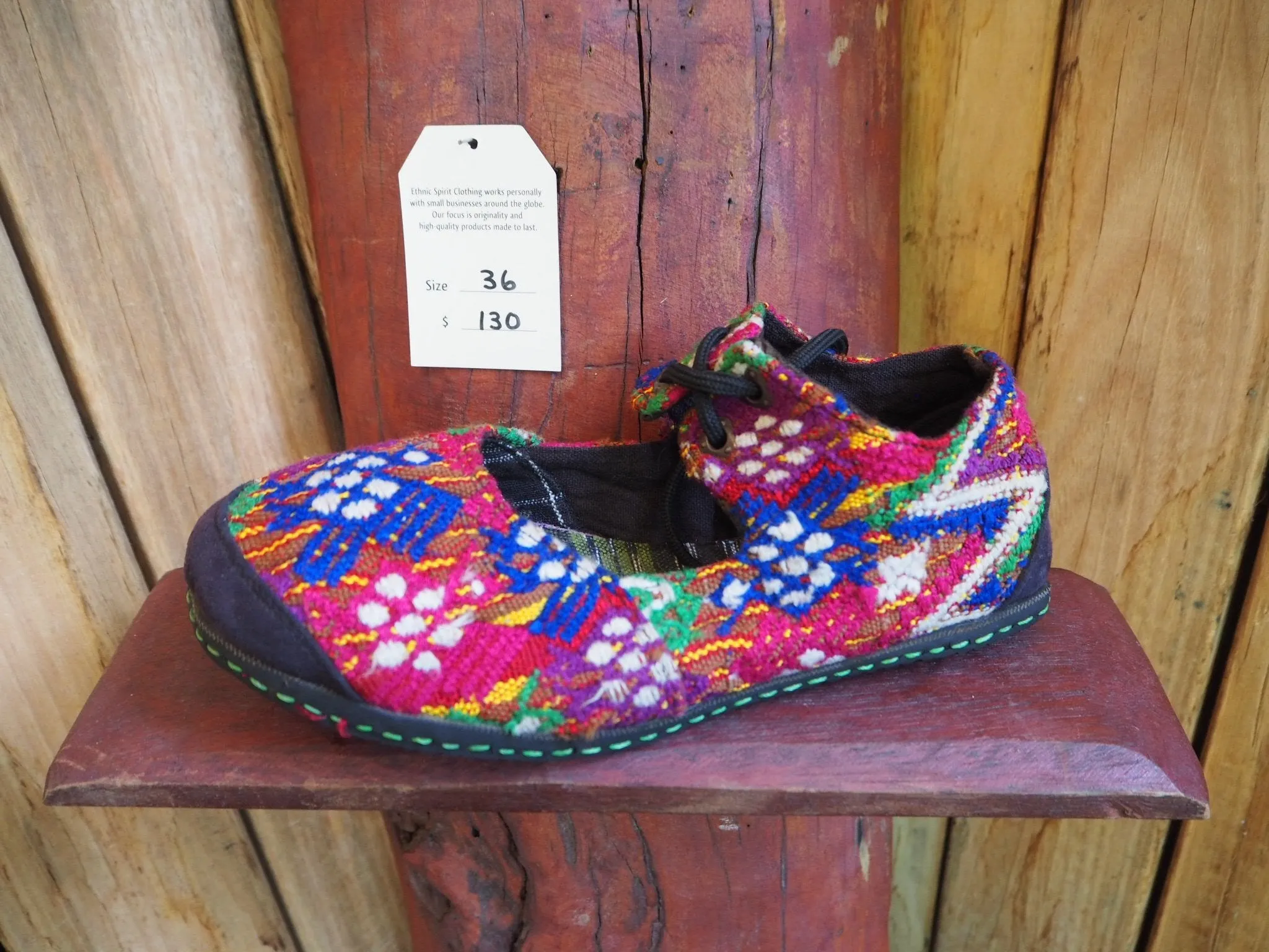 Last of a Kind - Rainbow diamonds slip-ons
