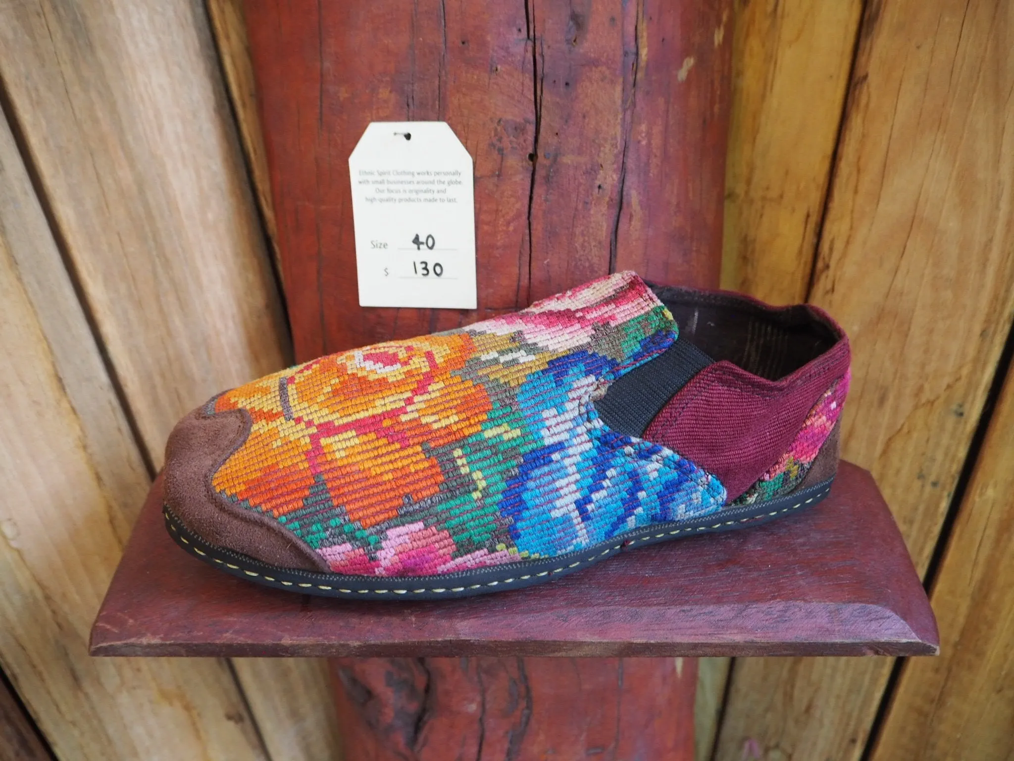 Last of a Kind - Rainbow diamonds slip-ons