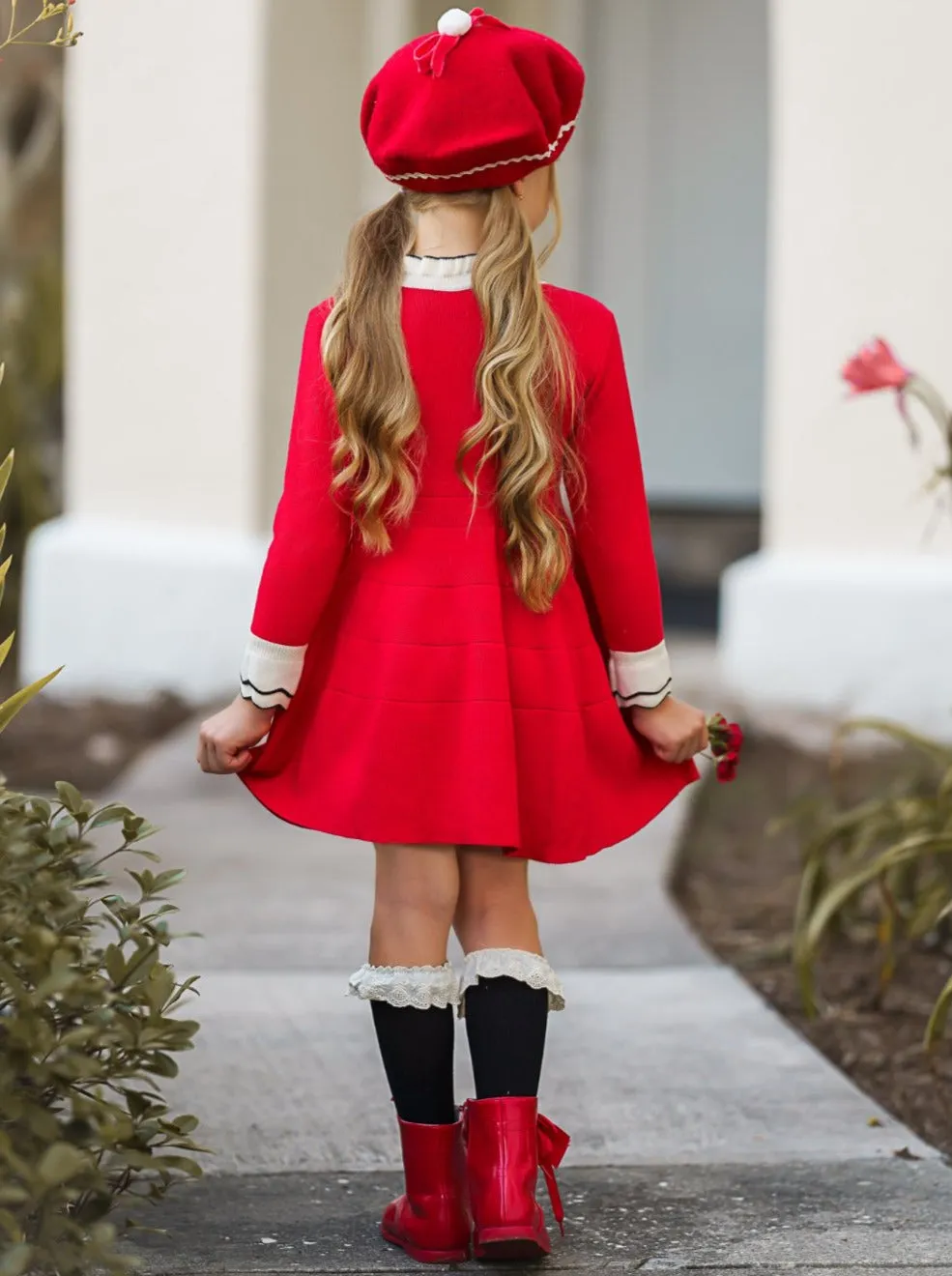 Look Your Best Ruffle Bib Dress