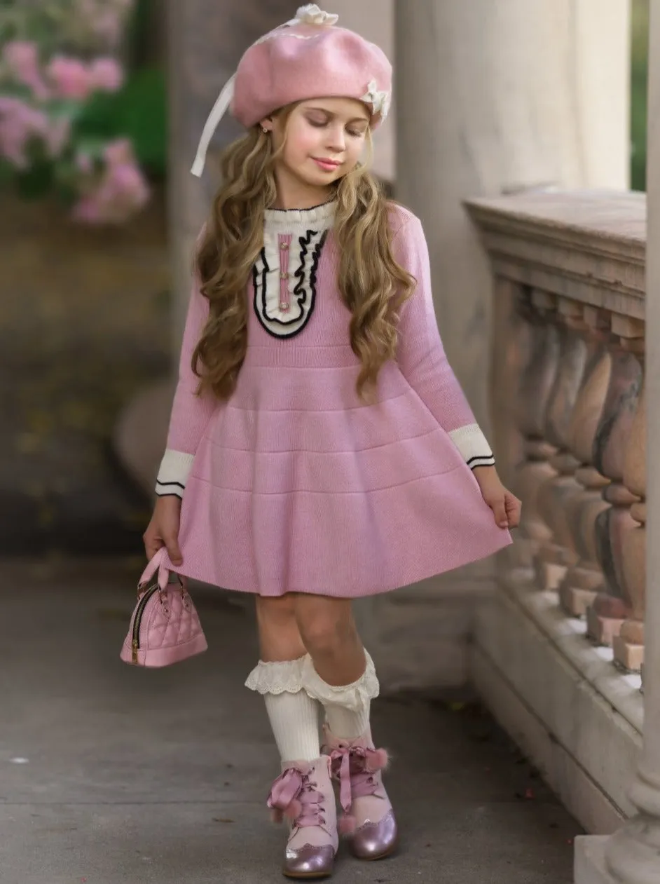 Look Your Best Ruffle Bib Dress