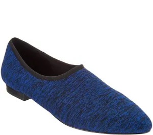 Lori Goldstein Collection Stretch Knit Slip On Flat, Size 7.5