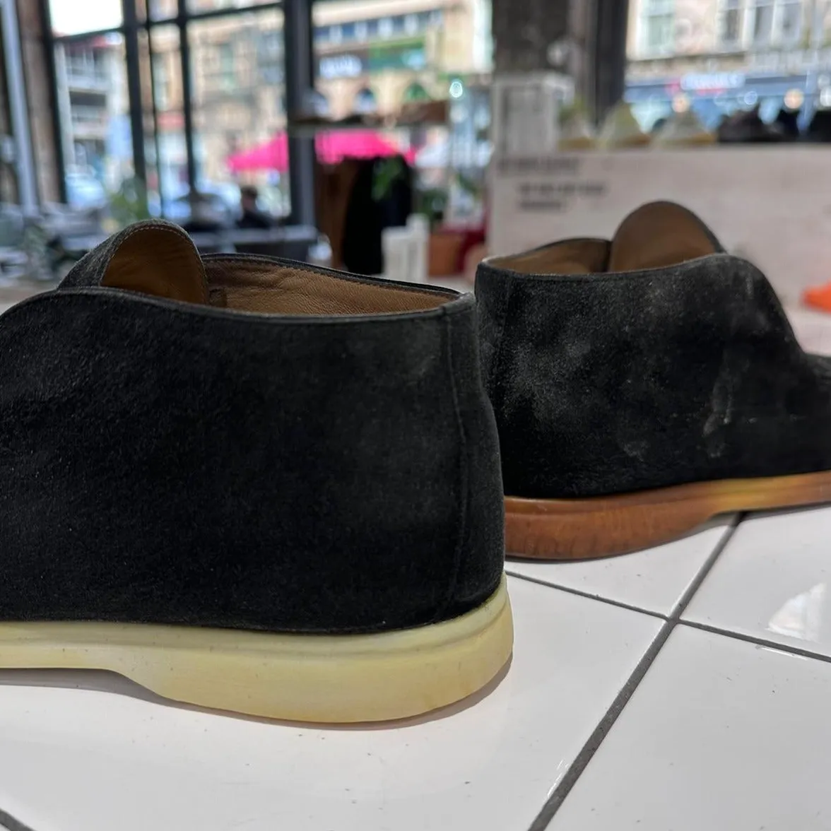 LORO PIANA SHOE SERVICES <br> WITH RETURN SHIPPING <br> PRICE - £55 