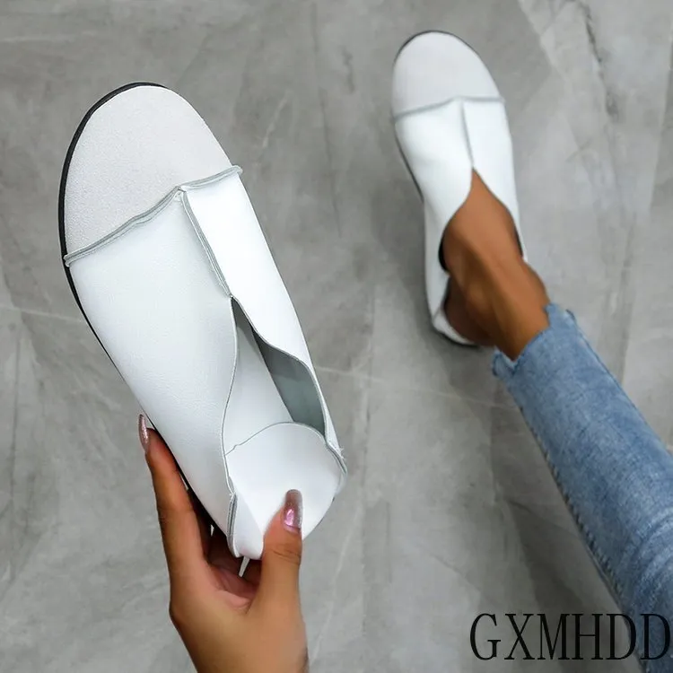Luscious Leather Unlined Moccasin Style Shoes