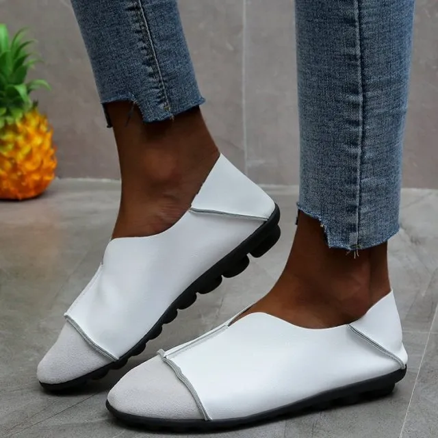Luscious Leather Unlined Moccasin Style Shoes