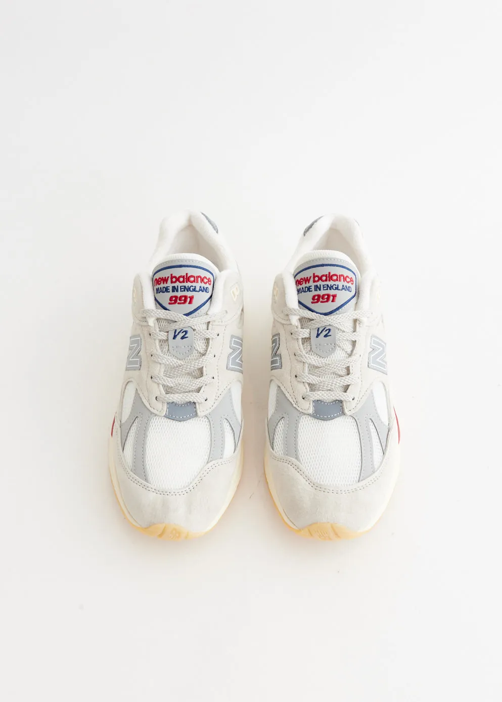 MADE in UK 991v2 'Off White' Sneakers