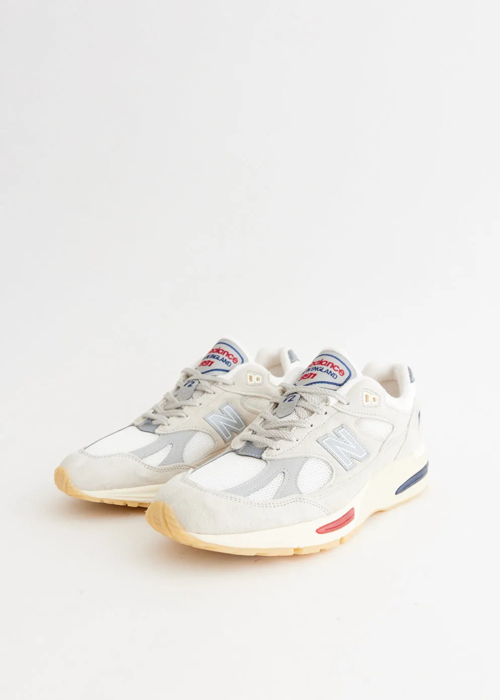 MADE in UK 991v2 'Off White' Sneakers