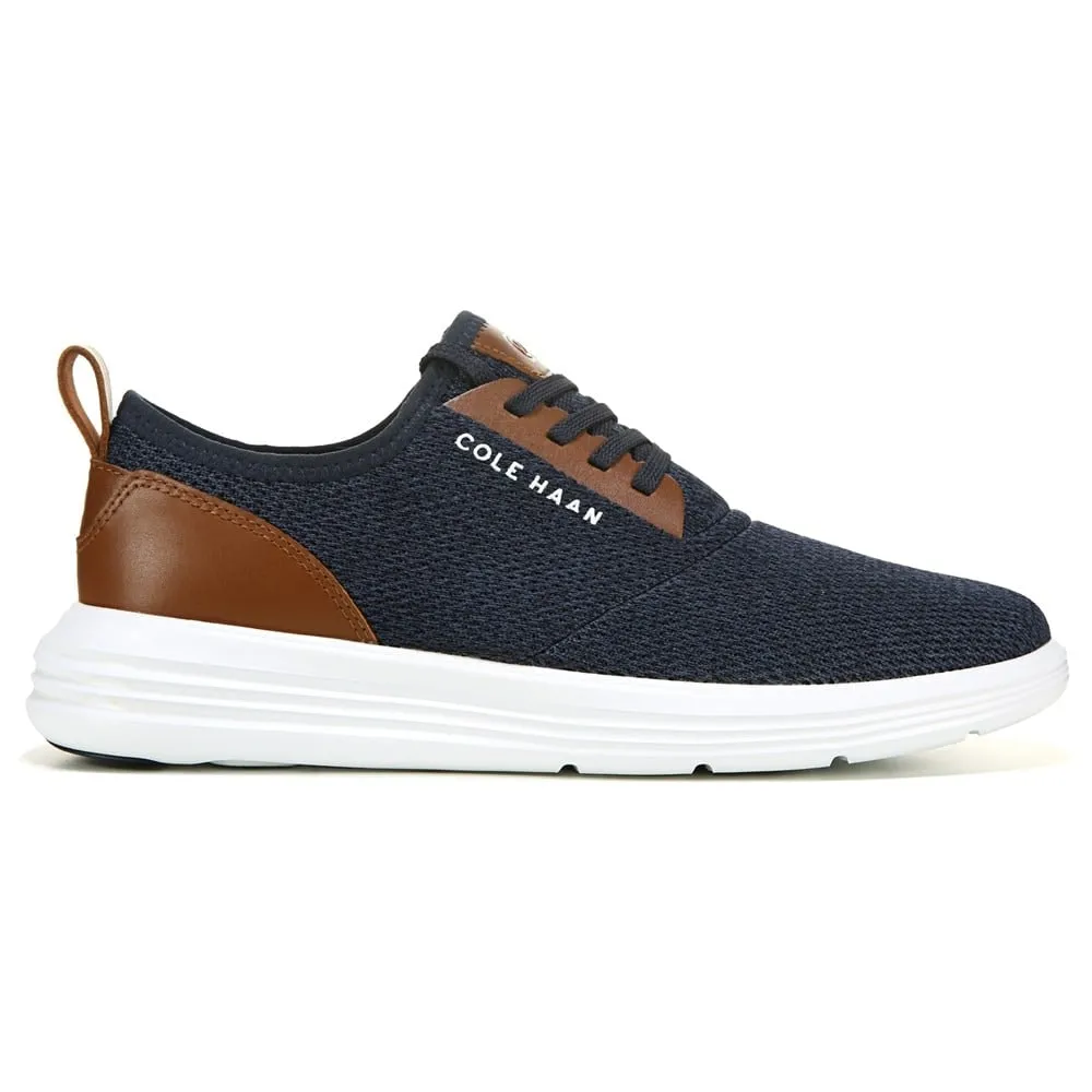 Men's knitted Grandsport Journey Cole Haan sneakers, blue