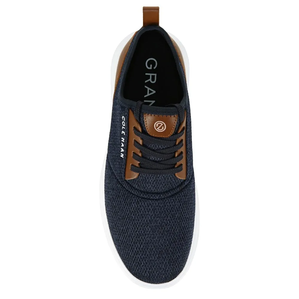 Men's knitted Grandsport Journey Cole Haan sneakers, blue