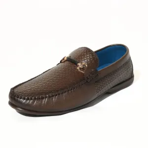 Men's Textured Loafers