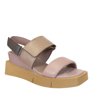 NAKED FEET - PARADOX in ECRU Wedge Sandals