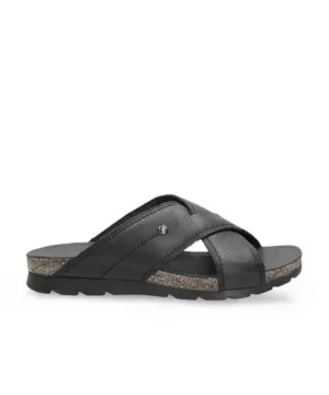 PANAMA JACK SALMAN C14 SANDALS IN BLACK