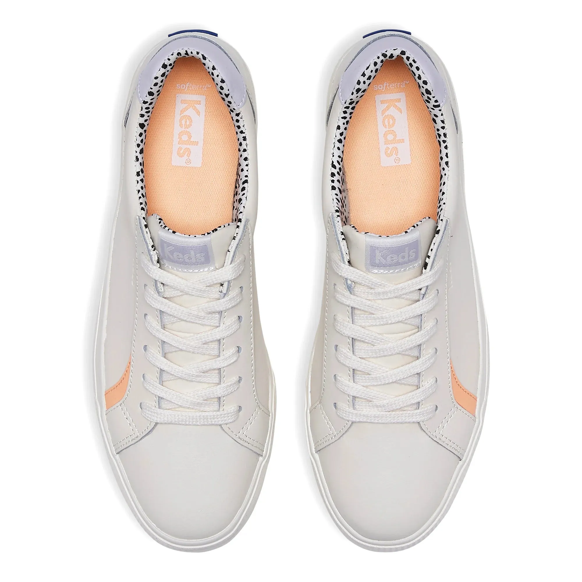 Pursuit Leather Sneakers - Cream / Multi