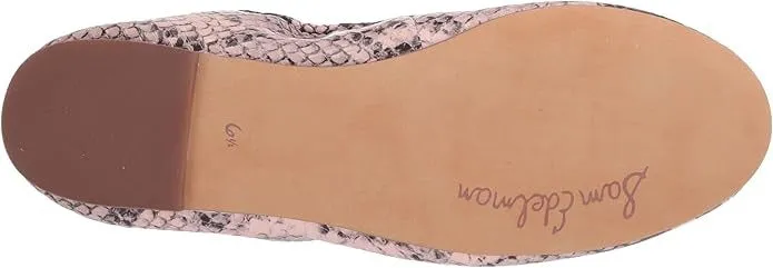 Sam Edelman Felicia Pink Lotus Slip On Rounded Toe Flexible Ballet Flats