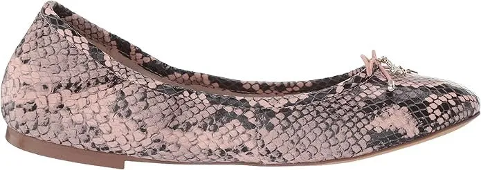 Sam Edelman Felicia Pink Lotus Slip On Rounded Toe Flexible Ballet Flats