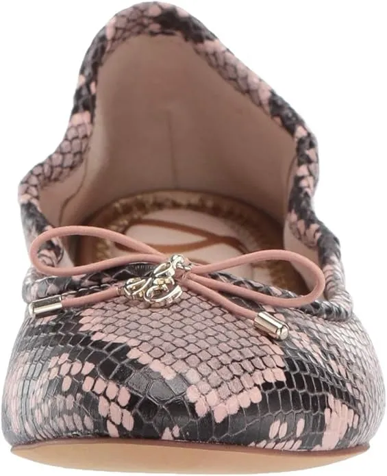 Sam Edelman Felicia Pink Lotus Slip On Rounded Toe Flexible Ballet Flats