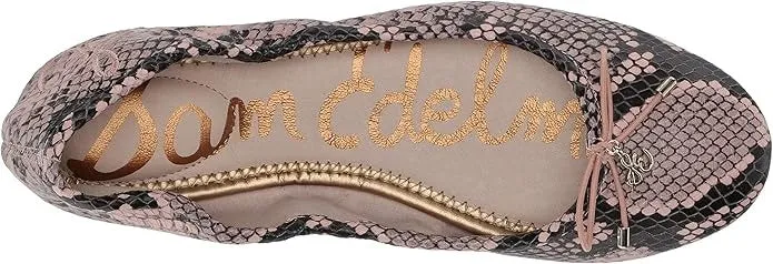 Sam Edelman Felicia Pink Lotus Slip On Rounded Toe Flexible Ballet Flats
