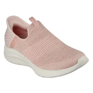 SKECHERS Ultra Flex 3.0 Slip In's Glitter Me - Rose Gold